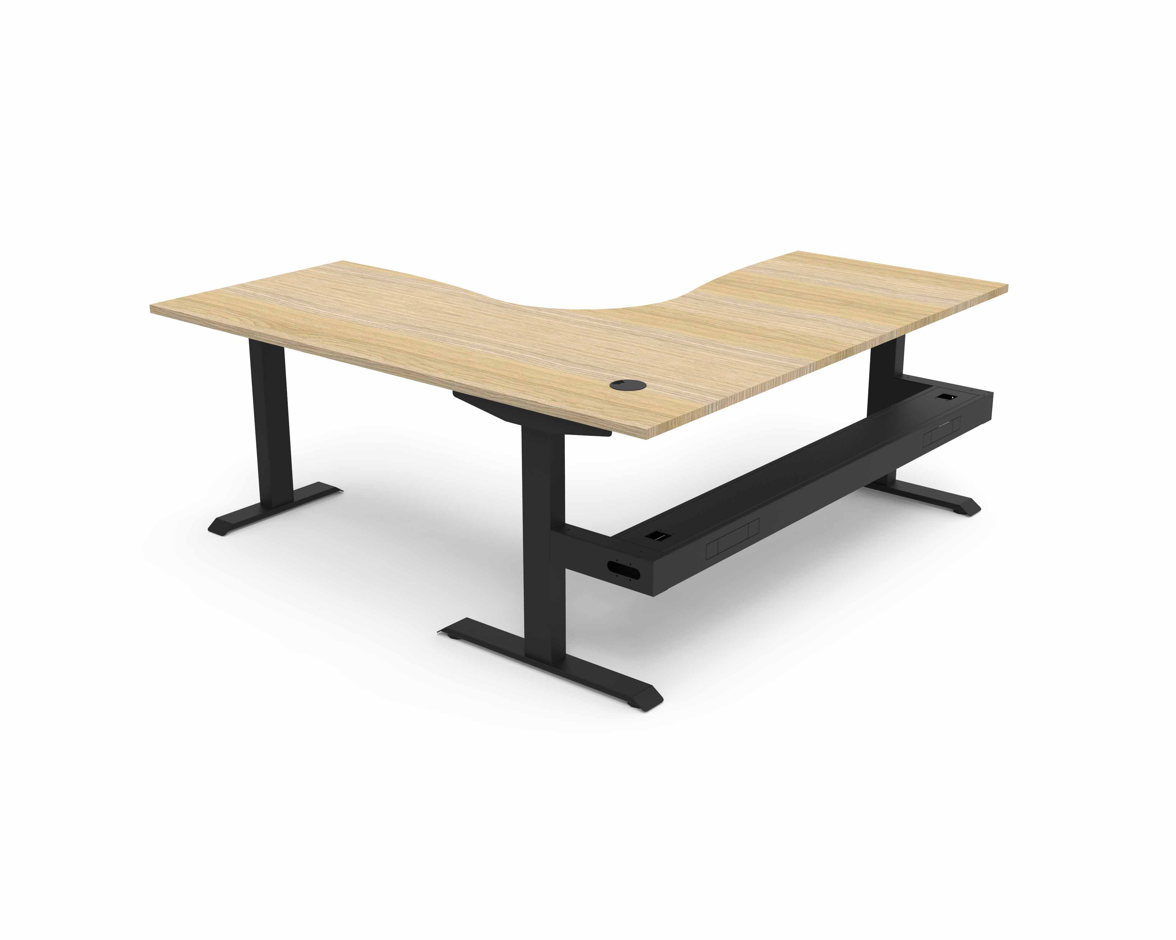 Boost Static Corner Workstation 1500x1500 CT NOBS